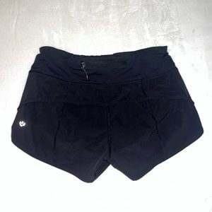 Lululemon speed up shorts size 2